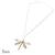 Silver Dragonfly Necklace