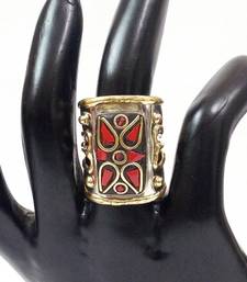 Buy Gorgeous Tibetan Two Tone Ring Ring online, Buy Rings online
