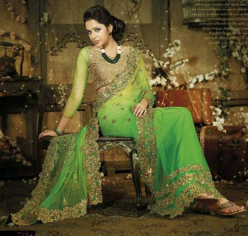Image result for designer saree photo
