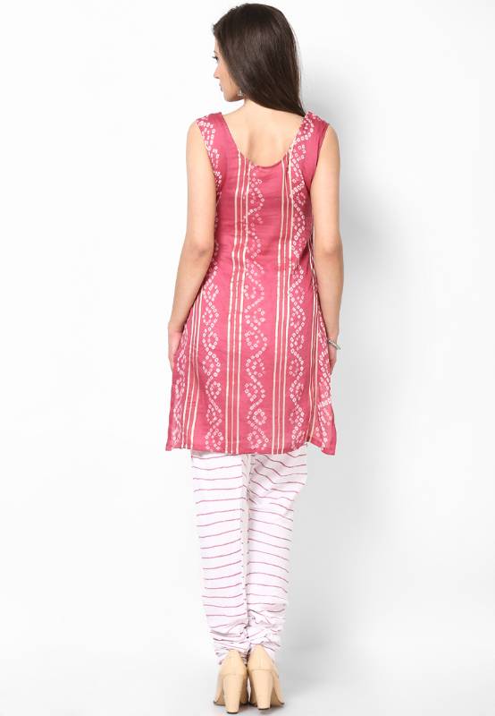 Buy Ethnic Lehariya Design Dress MAterial Online