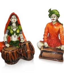 Rajasthnai Couples Playing Tabla Harmonium Rajasthnai Couples Playing Tabla Harmonium