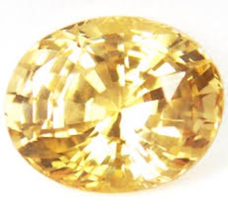 Buy 4.7775ct Yellow Sapphire Precious loosegemstones Online
